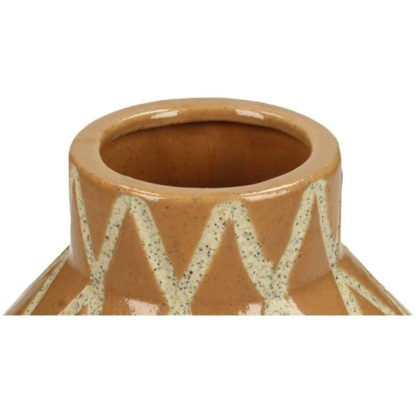 Vase Fine Earthenware Terra Ø13x13x17cm Zu verkaufen – Bild 3