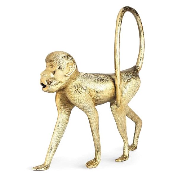 Monkey Statue, Metal 40x12x46cm Angebot