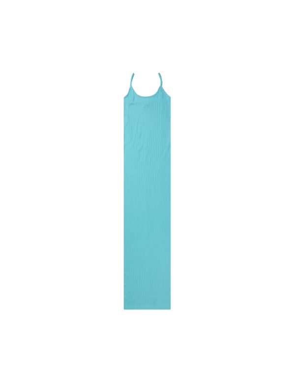 NPS Strap Dress Solid Colour, Turquoise Online-Verkauf